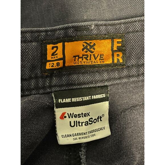 Thrive Workwear Pants Mens 38x36 Navy FR CAT 2 Westex UltraSoft Tactical 7820FR - Picture 5 of 12